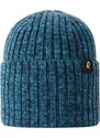 Detská čiapka s prímesou vlny Reima Villaisa modrá farba, 5300282B