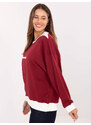 RELEVANCE Blouse-RV-BZ-A878.51-burgundy