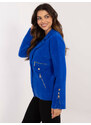 Factory Price Dámska bunda alpaka Keren kráľovská modrá