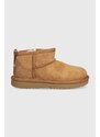 Detské semišové snehule UGG T CLASSIC ULTRA MINI