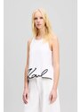 Bavlnený top Karl Lagerfeld