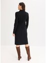 bonprix Košeľové šaty z Punto di Roma, farba čierna