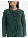 Thinking MU Zimná bunda 'Ayo' tmavozelená