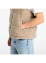 Vesta Urban Classics Basic Teddy Puffer Vest Dark Taupe XL