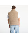 Vesta Urban Classics Basic Teddy Puffer Vest Dark Taupe XL