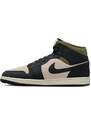 Air Jordan 1 Mid SE "Off Noir Medium Olive" - Pánske - Tenisky Jordan - Biele - HV4091-102