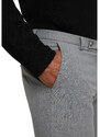 Pánske sivé oblekové nohavice CLUB OF GENTS slim fit