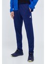 Tréningové nohavice adidas Performance Game and Go tmavomodrá farba, jednofarebné