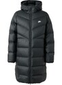 Nike Sportswear Zimný kabát 'WINDRUNNER STMNT' čierna / biela