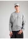 G-STAR Mikina sivá / tmavosivá / biela