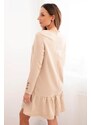 Kesi Šaty 66188 s volánom midi