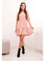 Kesi Šaty 66188 s volánom midi