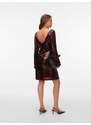 VERO MODA Šaty 'VMAlly' vínovo červená