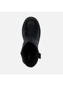 Čierne dievčenské členkové topánky Geox Eclair Girl