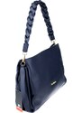 Modrá kožená talianska crossbody kabelka Pierre Cardin 1921 Navy NovaKabelka.sk