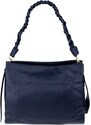 Modrá kožená talianska crossbody kabelka Pierre Cardin 1921 Navy NovaKabelka.sk