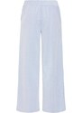 ICHI Nohavice 'IHKATE' pastelovo modrá