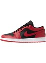 Jordan Nízke tenisky 'AIR JORDAN 1' červená / čierna