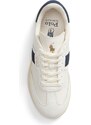 Polo Ralph Lauren Nízke tenisky 'HTR AERA' námornícka modrá / zlatá / šedobiela