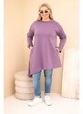 Kesi Dámska dlhá mikina Plus Size s voľným strihom