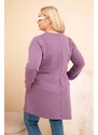 Kesi Dámska dlhá mikina Plus Size s voľným strihom