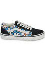 Vans Nízke tenisky Old Skool Painted Floral Bright Azure Vans