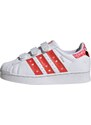 ADIDAS ORIGINALS Tenisky 'Disney Superstar' ružová / červená / čierna / biela