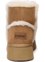 Everau Nízke čižmy 'Barren' gaštanová