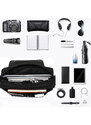 Arctic Hunter crossbody taška cez rameno Abdón Čierny 9L