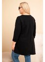 Kesi Dámska dlhá mikina Plus Size s voľným strihom