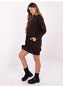 FPrice Šaty RV TU 5184.93P tmavo hnedá