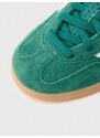 ADIDAS ORIGINALS Tenisky 'GAZELLE' zlatá / tmavozelená / biela