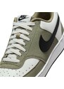 Nike Court Vision Low Mens Shoes SUMMIT WHITE/BLACK-SILVER SAGE