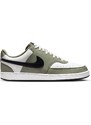 Nike Court Vision Low Mens Shoes SUMMIT WHITE/BLACK-SILVER SAGE