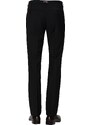 Pánske čierne oblekové nohavice CLUB OF GENTS slim fit