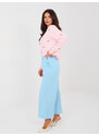 FPrice Nohavice IT SP FL9997.76 svetlomodré