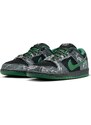 Nike THERE Skateboards x Dunk Low SB Black Gorge Green Veľkosť: 37.5