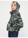 ONLY Prechodná bunda 'ONLBETTY' zelená / čierna
