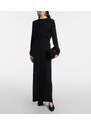 Toteme Draped cady maxi dress