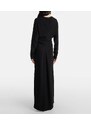 Toteme Draped cady maxi dress