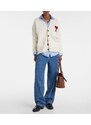 Ami Paris Ami de CÅur virgin wool cardigan