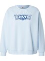 Levi's Plus Mikina 'EVERYDAY' námornícka modrá / svetlomodrá / biela