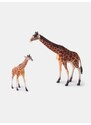 Sinsay - Súprava figúrok žiráf, 2 ks - svetlooranžová