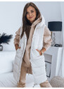 Dámska prešívaná vesta NOELIA biela FashionStreet TY3133