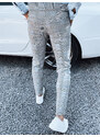 Pánske svetlosivé nohavice FashionStreet UX4407