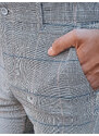 Pánske svetlosivé nohavice FashionStreet UX4407