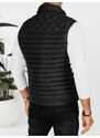 Pánska prešívaná vesta čierna FashionStreet TX5076