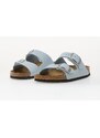 Birkenstock Arizona Big Buckle Nubuck Leather Women Baby Blue