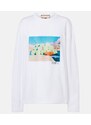 Plan C Printed cotton jersey T-shirt