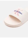 Calvin Klein Šľapky piesková / modrá / púdrová